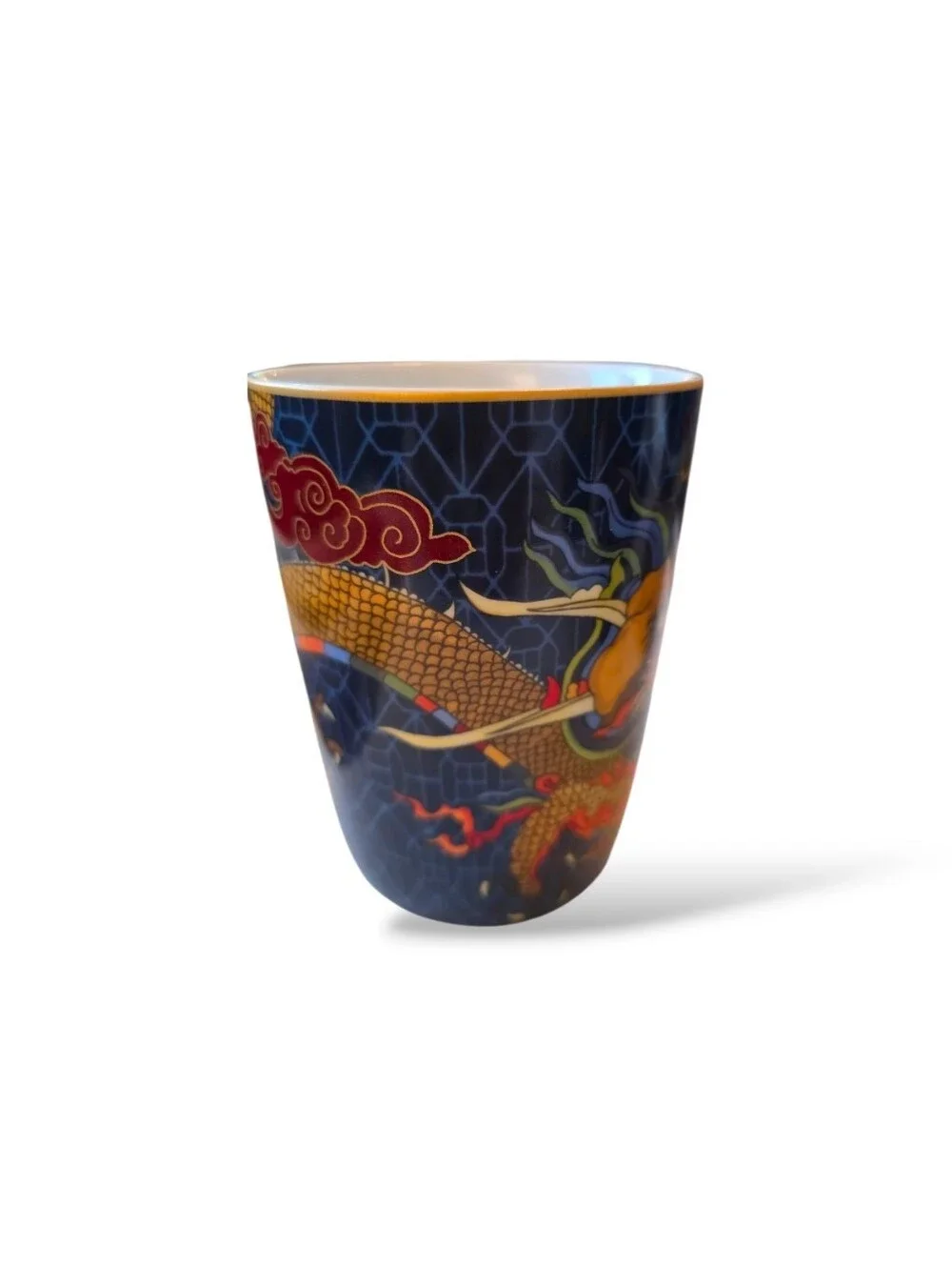 Williams Sonoma Lunar New Year | Dragon Pagoda Coffee Tea Mug | Set of 2